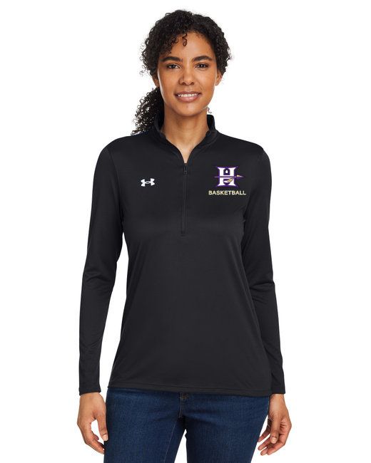 Hallsville Indian Basketball Under Armour Ladies' Team Tech Half-Zip - 1376862