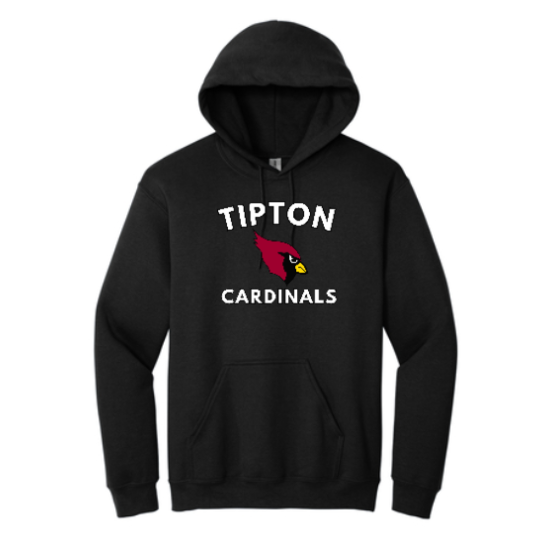 Tipton Middle School Basketball Unisex Hoodie - 18500