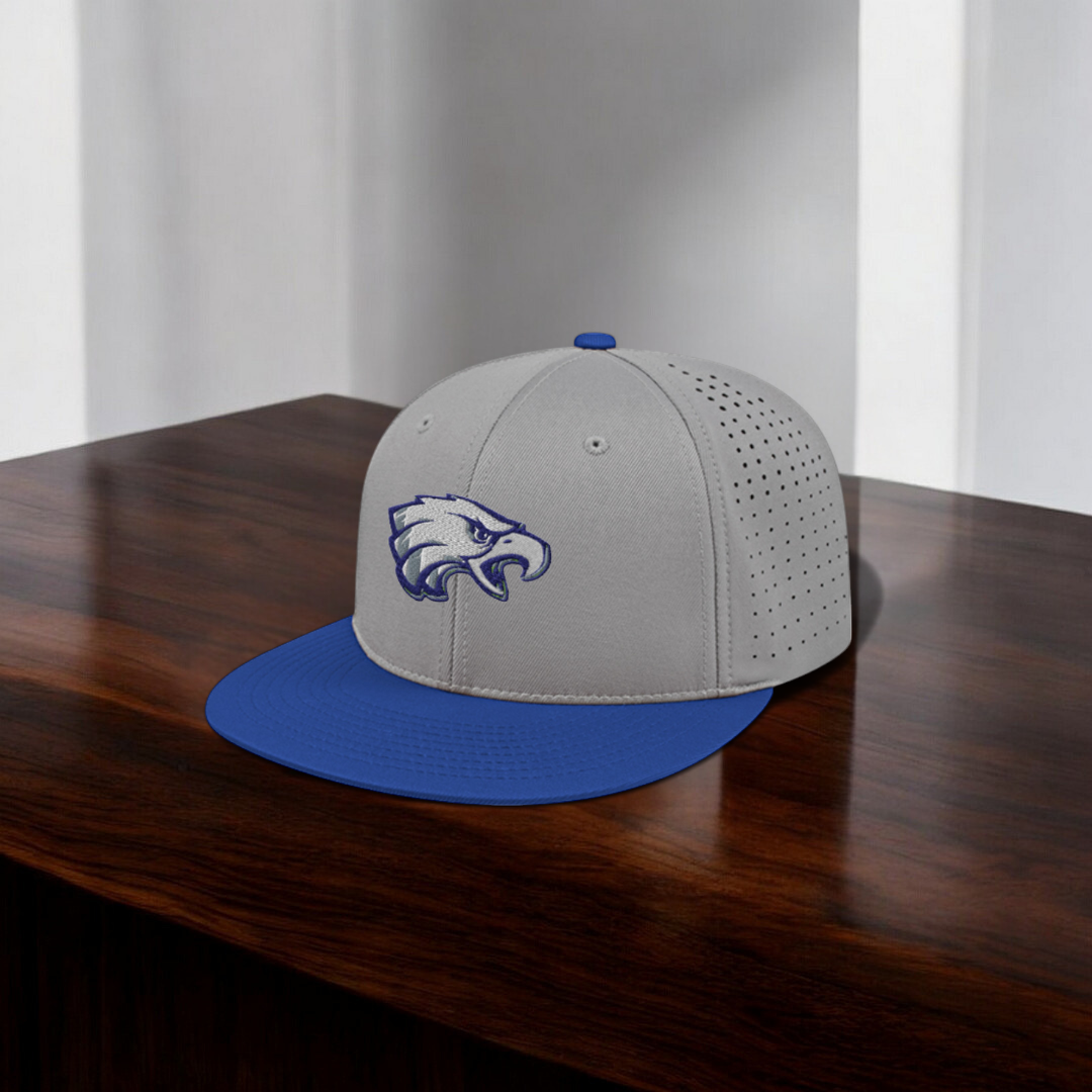 Detroit High School Eagles Baseball Flexfit® Perforated Performance Cap - 8503
