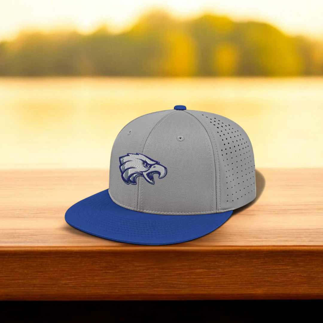 Detroit High School Eagles Baseball Flexfit® Perforated Performance Cap - 8503