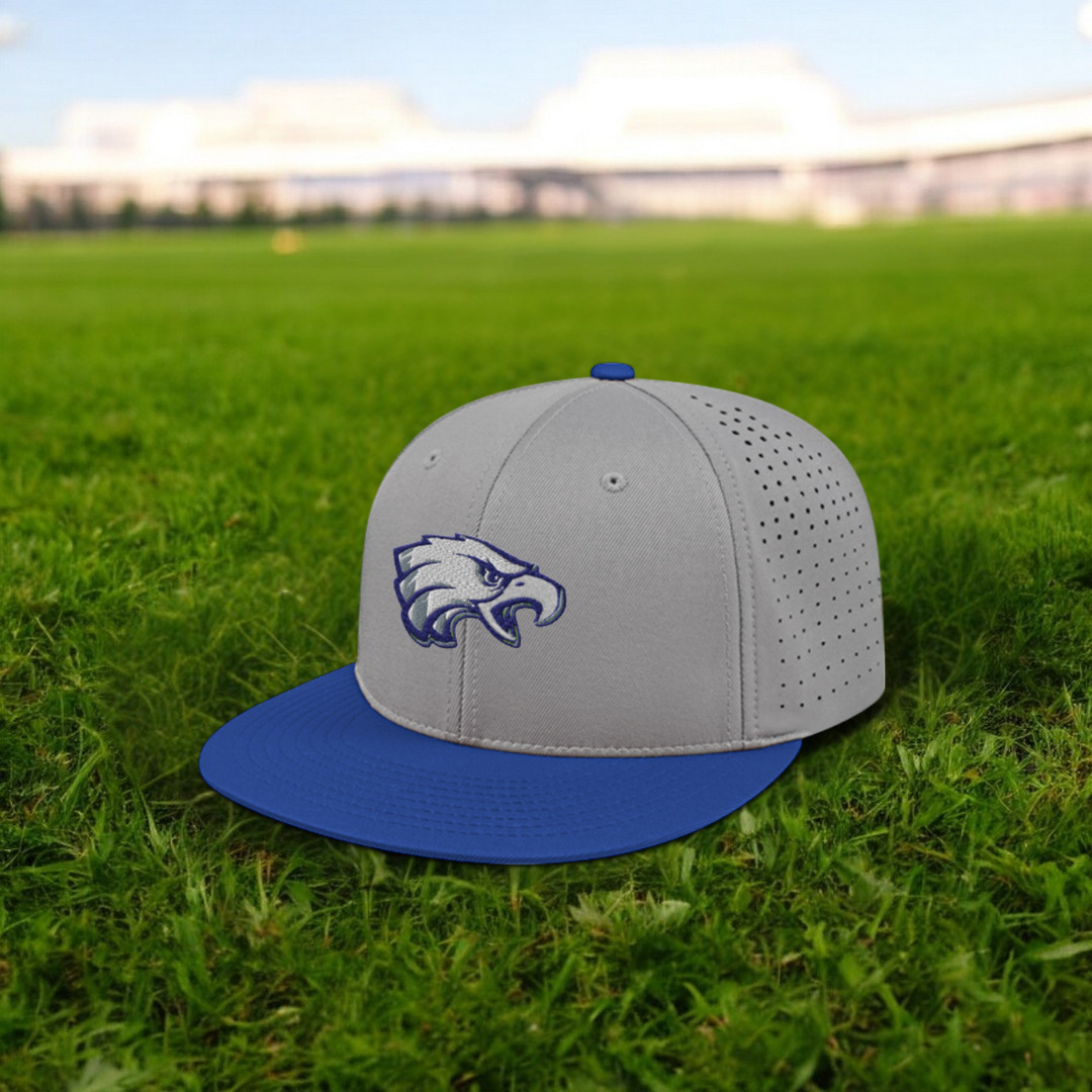 Detroit High School Eagles Baseball Flexfit® Perforated Performance Cap - 8503