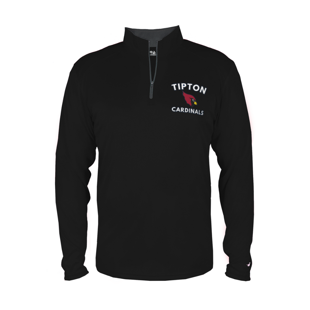 Tipton Middle School Basketball Men's Badger B-Core 1/4 Zip - 410200