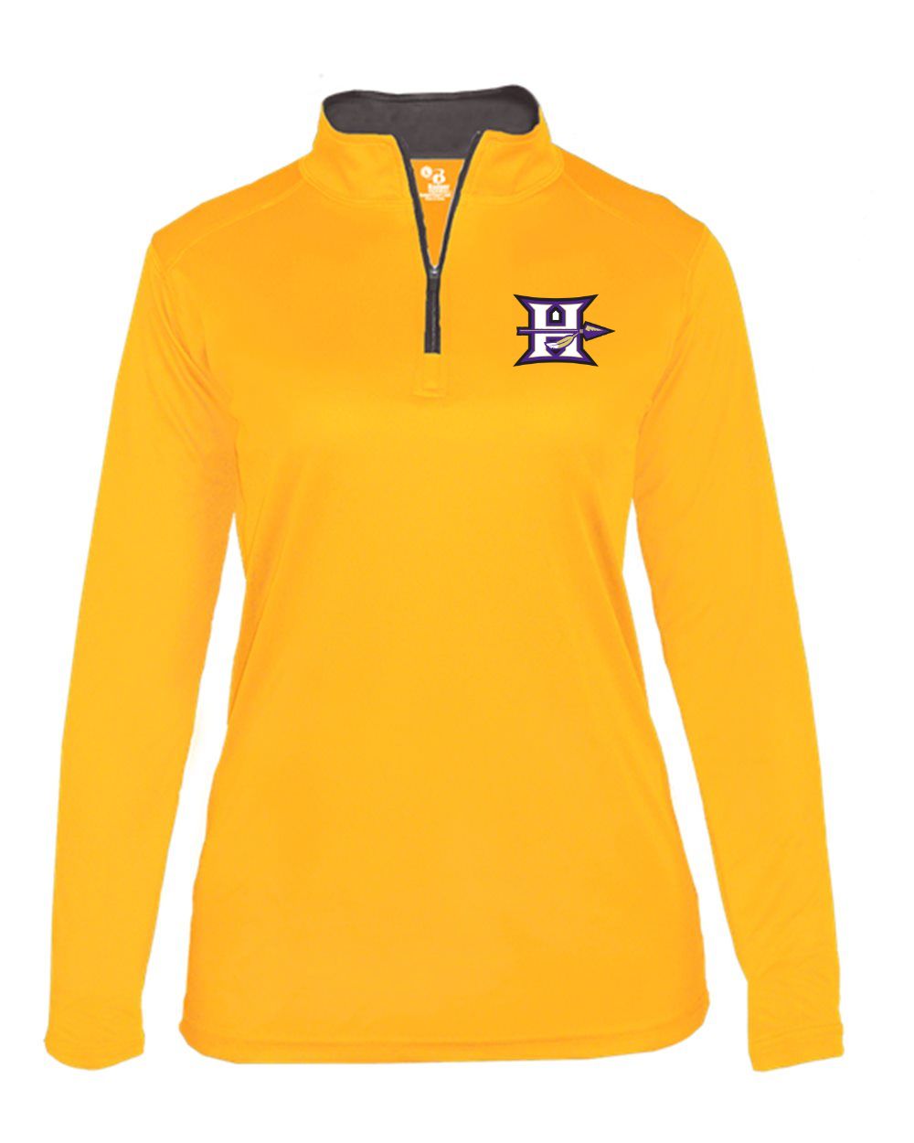 Hallsville Indian Basketball Badger Women’s B Core Quarter Zip Pullover - 4103