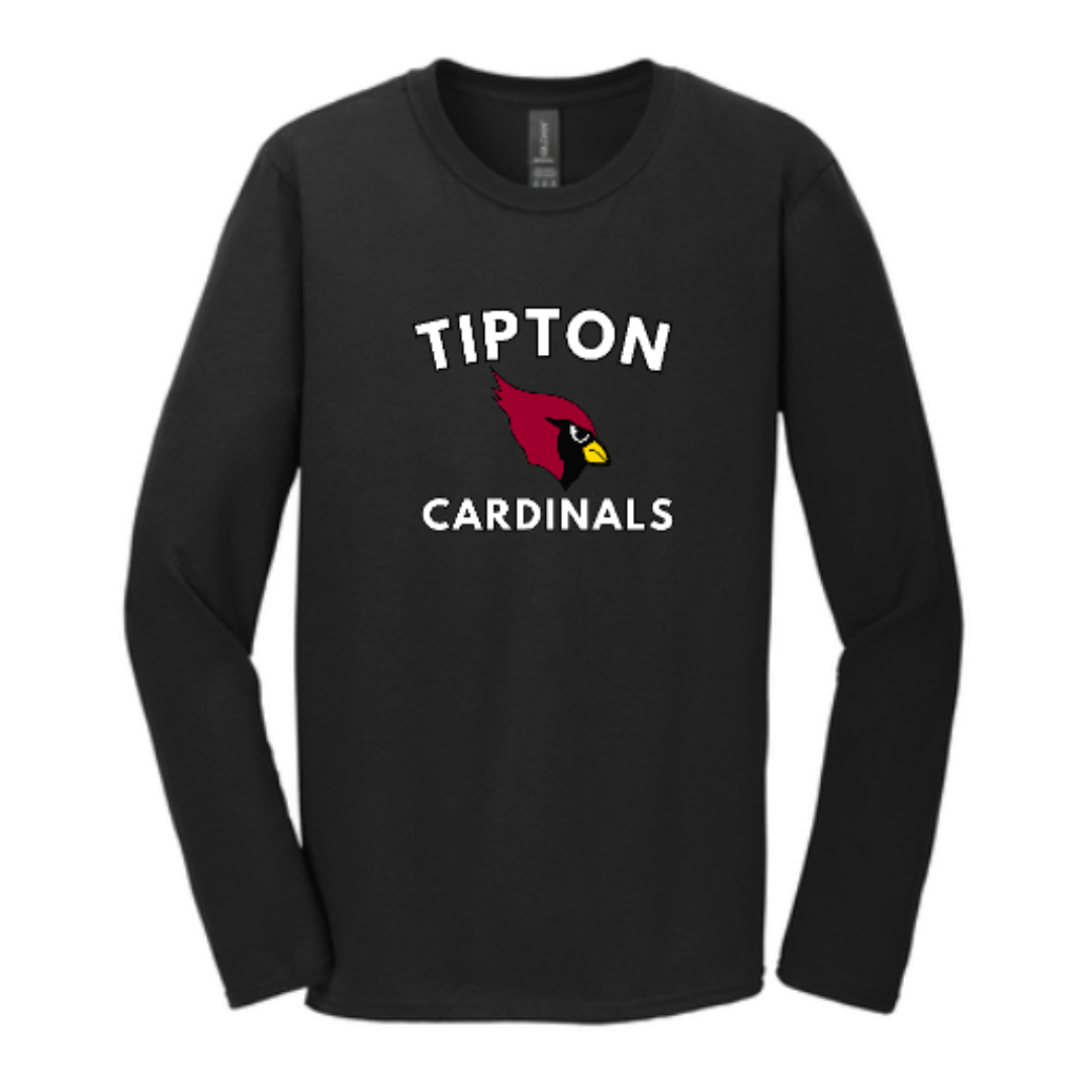 Tipton Middle School Basketball Unisex Cotton Long Sleeve T-shirt - 5400