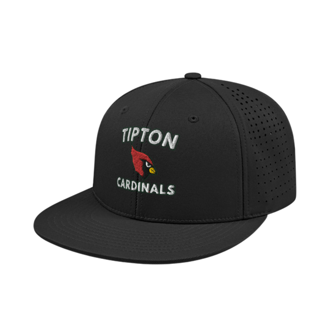 Tipton Middle School Basketball Flexfit® Fitted Perforated Performance Cap - 8503