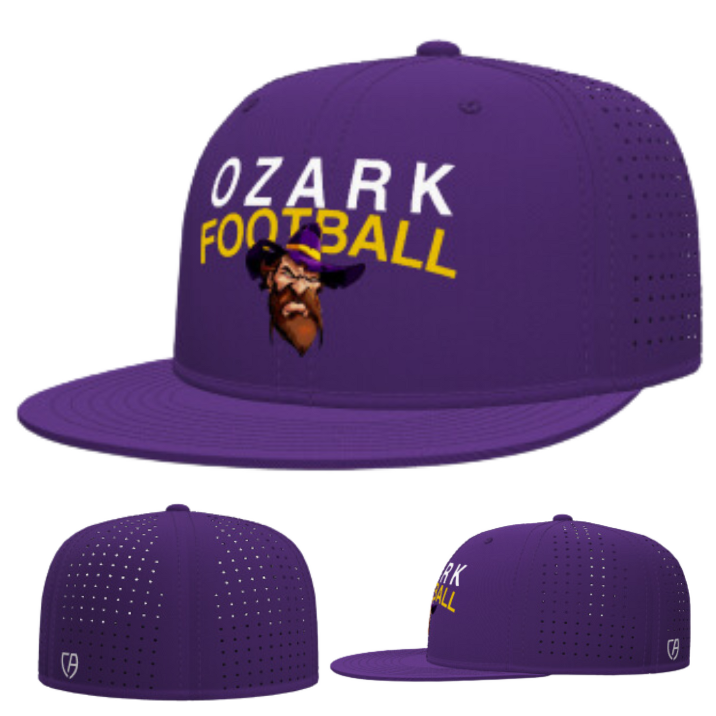 Ozark Hillbillies High School Flexfit® Fitted Perforated Performance Cap - 8503