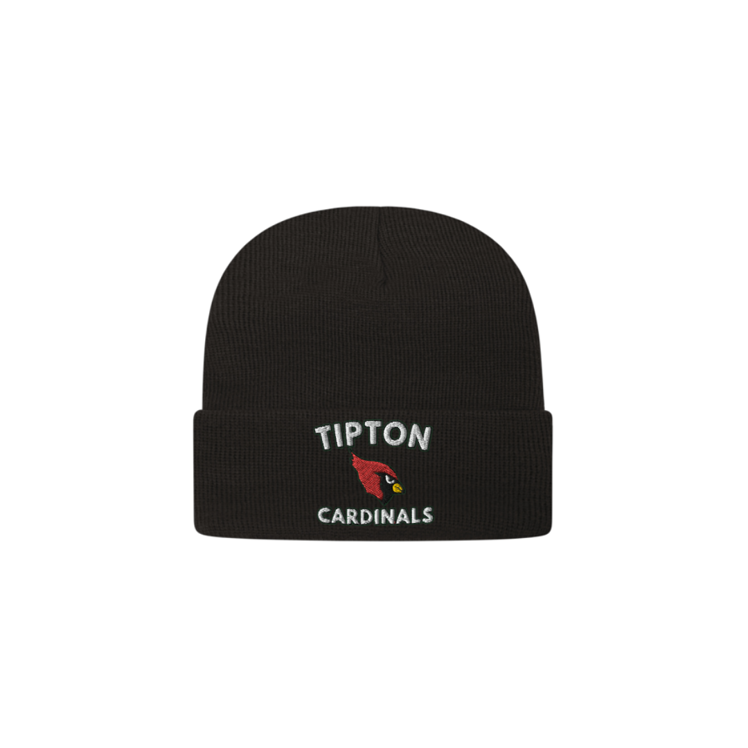 Tipton Middle School Basketball Knit Cap with Cuff - TKN24