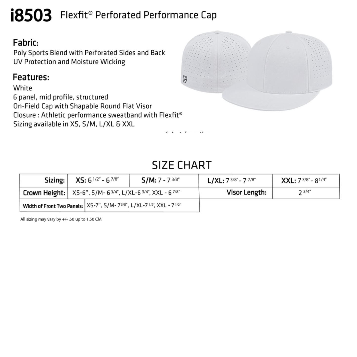 Ozark Hillbillies High School Flexfit® Fitted Perforated Performance Cap - 8503