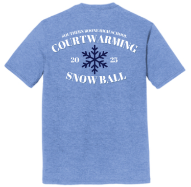 Southern Boone 2025 Courtwarming Triblend T-shirt