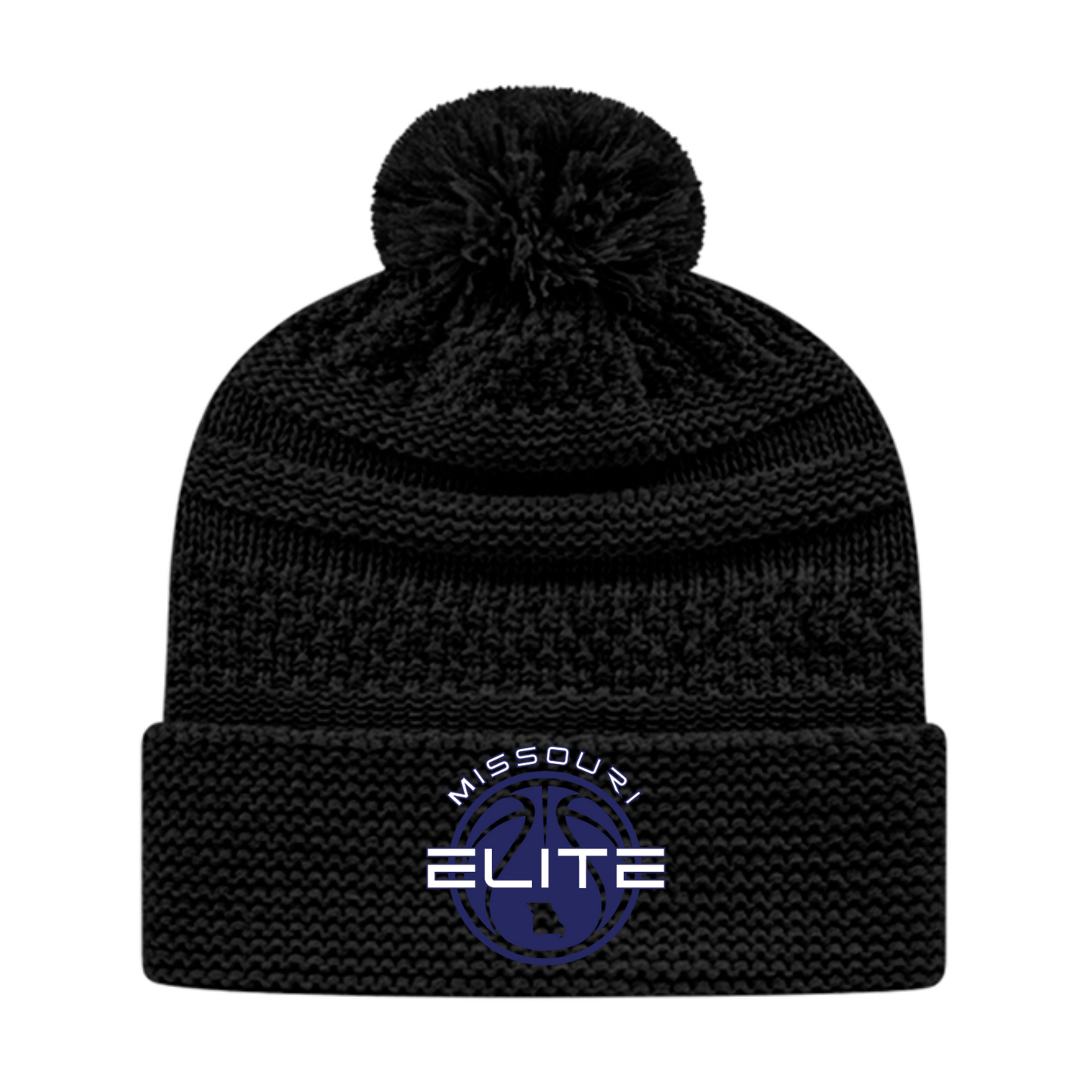 Missouri Elite Ladies Cable Knit Cap with Cuff - ik55