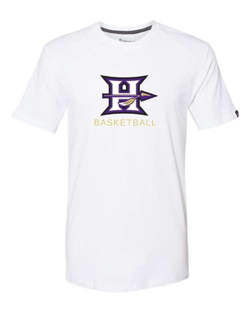 Hallsville Indian Basketball Badger FitFlex Performance T-Shirt - 1000