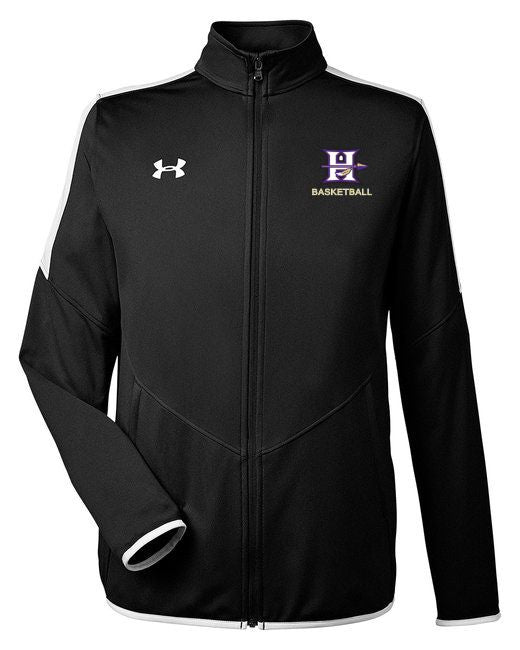 Hallsville Indian Basketball Under Armour Men's Rival Knit Jacket - 1326761