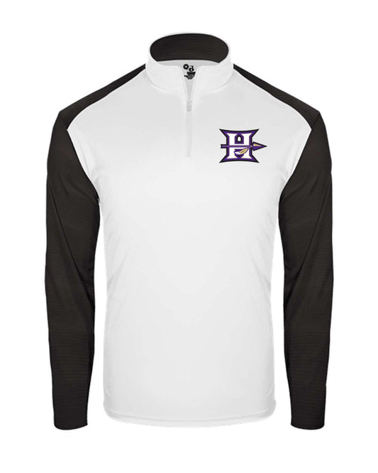 Hallsville Indian Basketball Youth Breakout Quarter-Zip Pullover - 2231