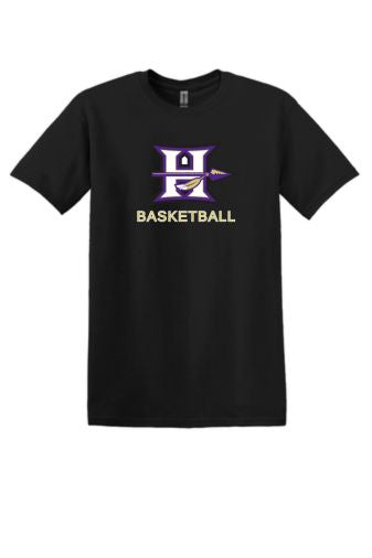 Hallsville Indian Basketball Gildan Softstyle T-Shirt - 64000