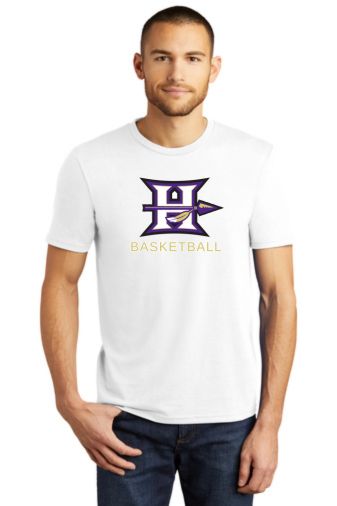 Hallsville Indian Basketball District ® Perfect Tri ® Tee - Dm130