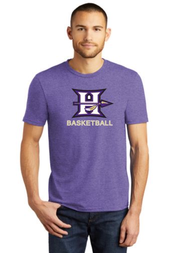 Hallsville Indian Basketball District ® Perfect Tri ® Tee - Dm130