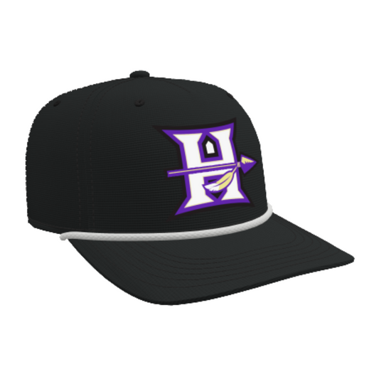 Hallsville Indian Basketball Athletic Rope Cap - 7256