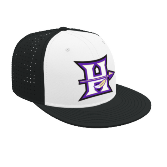 Hallsville Indian Basketball Flexfit Perforated Performance Cap - 8503