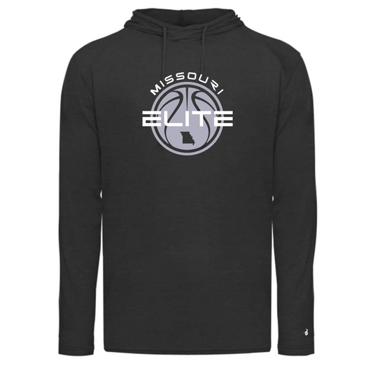 Missouri Elite Adult Tri-Blend Hooded Long Sleeve T-Shirt - 4905